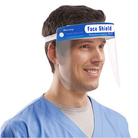 Anti Pollution Safety Face Shield Non Toxic Latex Free 0.25mm Thickness