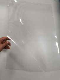 شفاف درع الوجه المواد 0.2 مم المضادة للضباب الحيوانات الأليفة البلاستيك فيلم الأشعة فوق البنفسجية والدليل